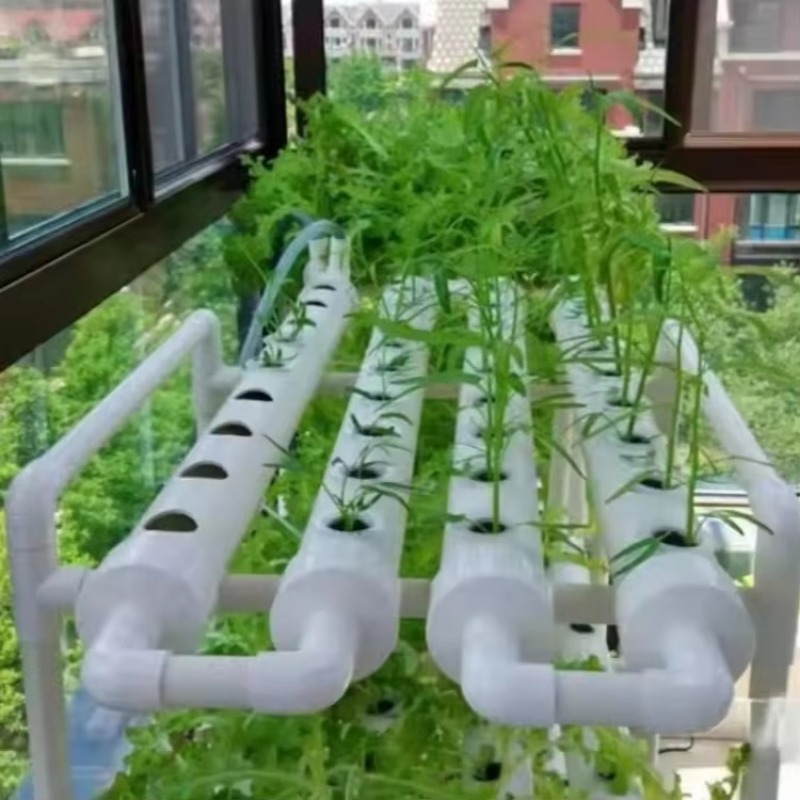 Hydroponic Nft Channel - 108 Löcher 3 Schichten 12 Röhren