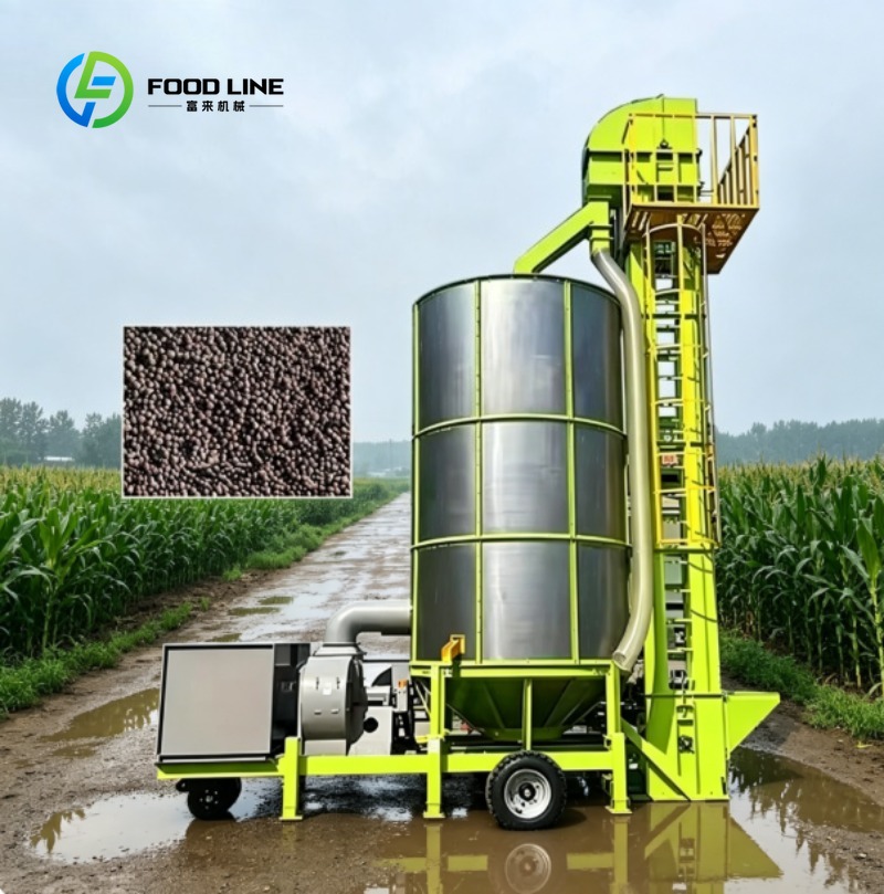 Agriculture Farming New Technology - Mobiler Getreidetrockner mit Heißluftzirkulationstechnologie für kleine