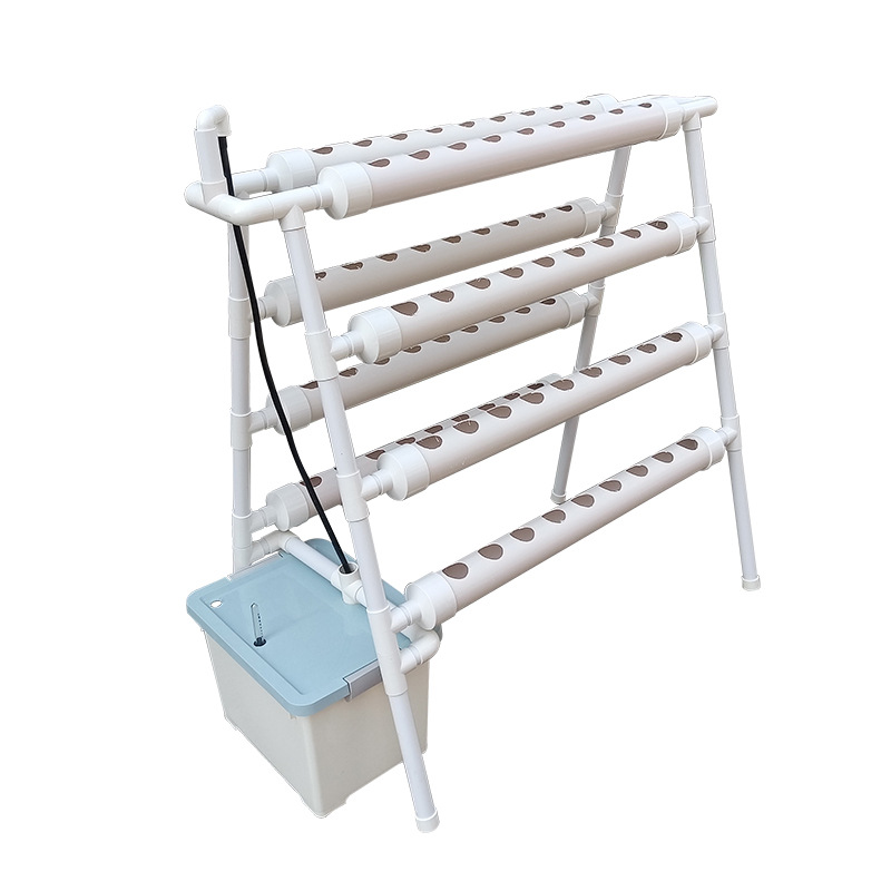 Hydroponic Nft Channel - Indoor-Farming Kunststoffrohr NFT Hydroponisches PVC-Kanalsystem für