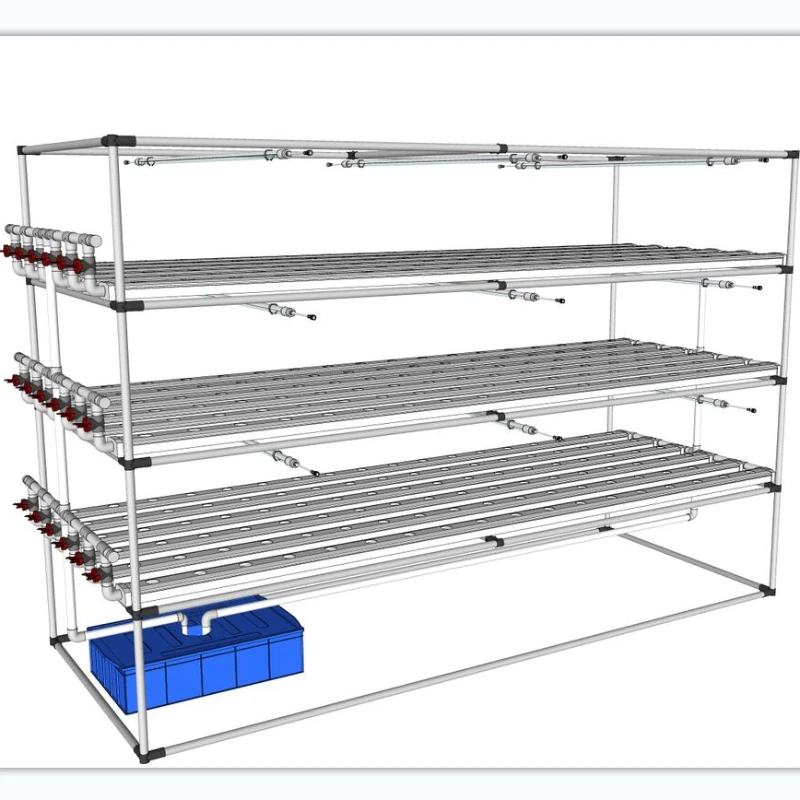Hydroponic Nft Channel - Herstellung produzieren vertikales Hydrokultursystem PVC Nft