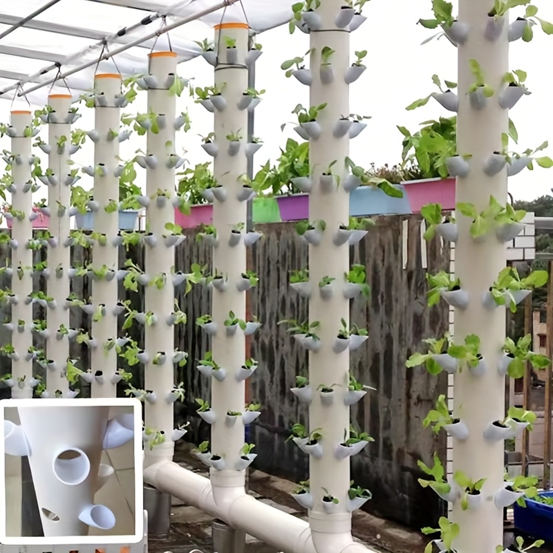 Hydroponic Nft Channel - 10set DIY Hydrokultur Töpfe für Hydrokultur