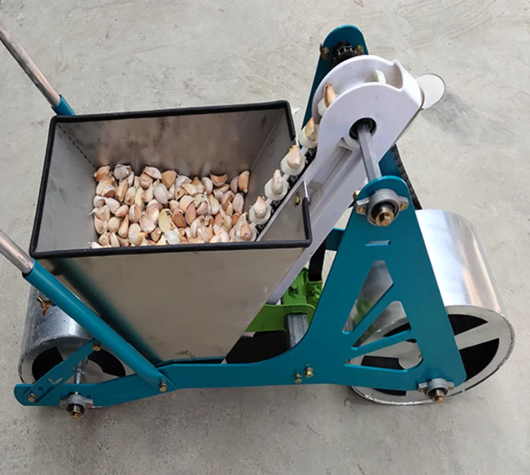 Manual Seeder Hand - Handbetriebene einreihige Knoblauch- und Maispflanzmaschine zum