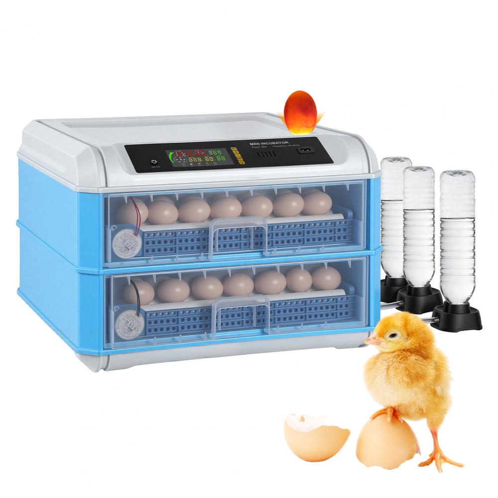 Quail Egg Incubator - 120 Eier-Inkubatoren, Große Automatische Eierwende- und