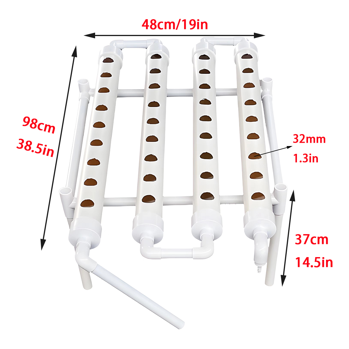 Hydroponik-Anbausystem-Sets, 3 – Hydroponic Nft Channel Bewertung und Preis