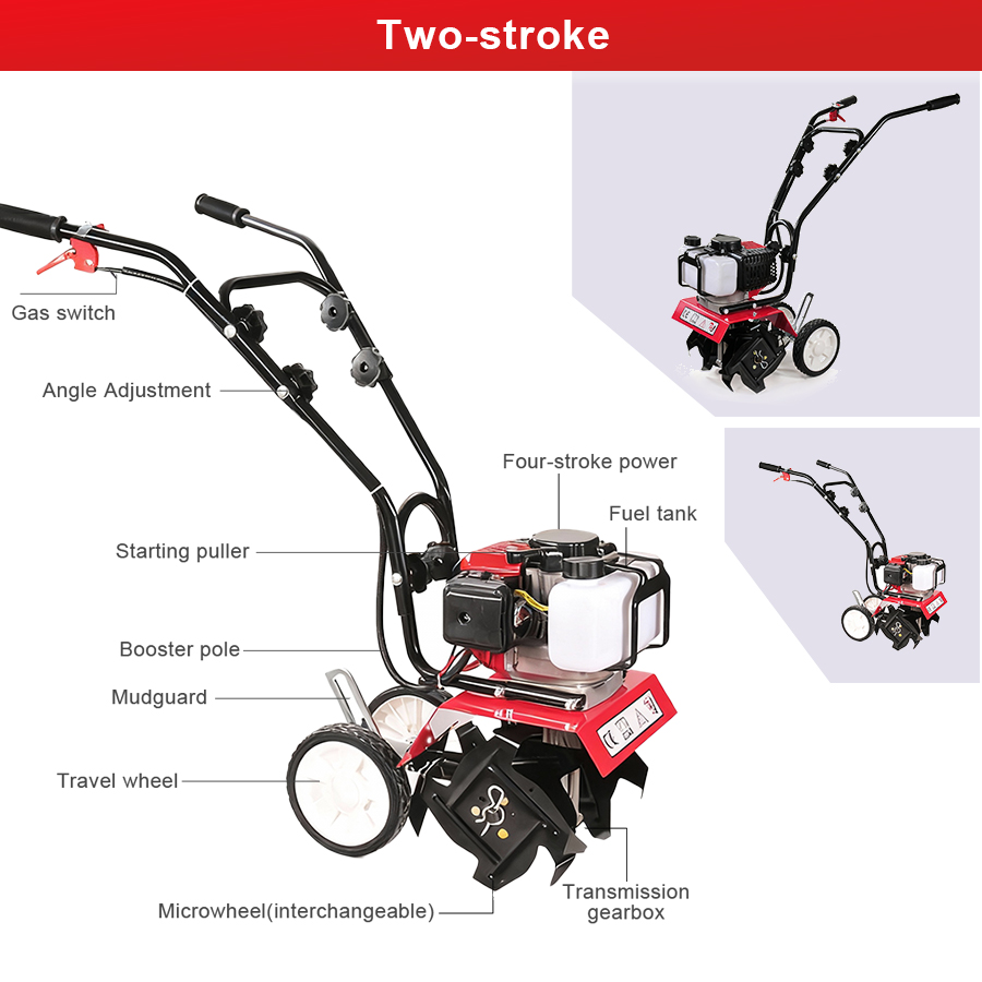 Tungfull Benzin-Mikro-Kultivat – Farming Equipment For Agriculture Bewertung und Preis