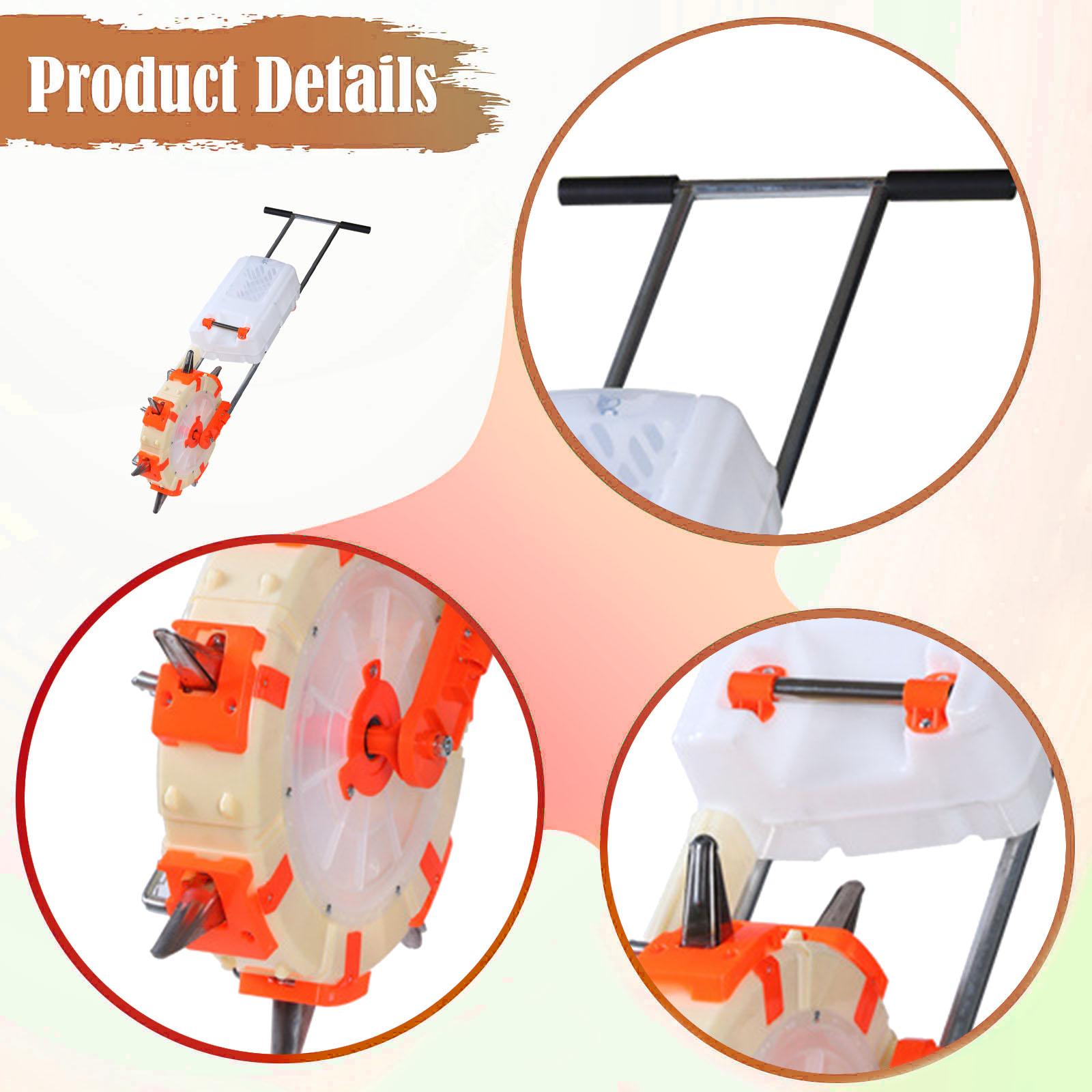 Handschub-Sämaschine mit Dünge – Manual Seeder Hand Bewertung und Preis